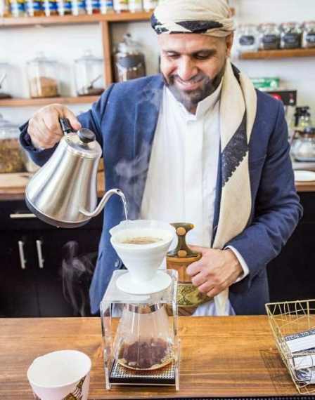 Barista Magazine: 10 Minutes With Ibrahim Alhasbani of Qahwah House