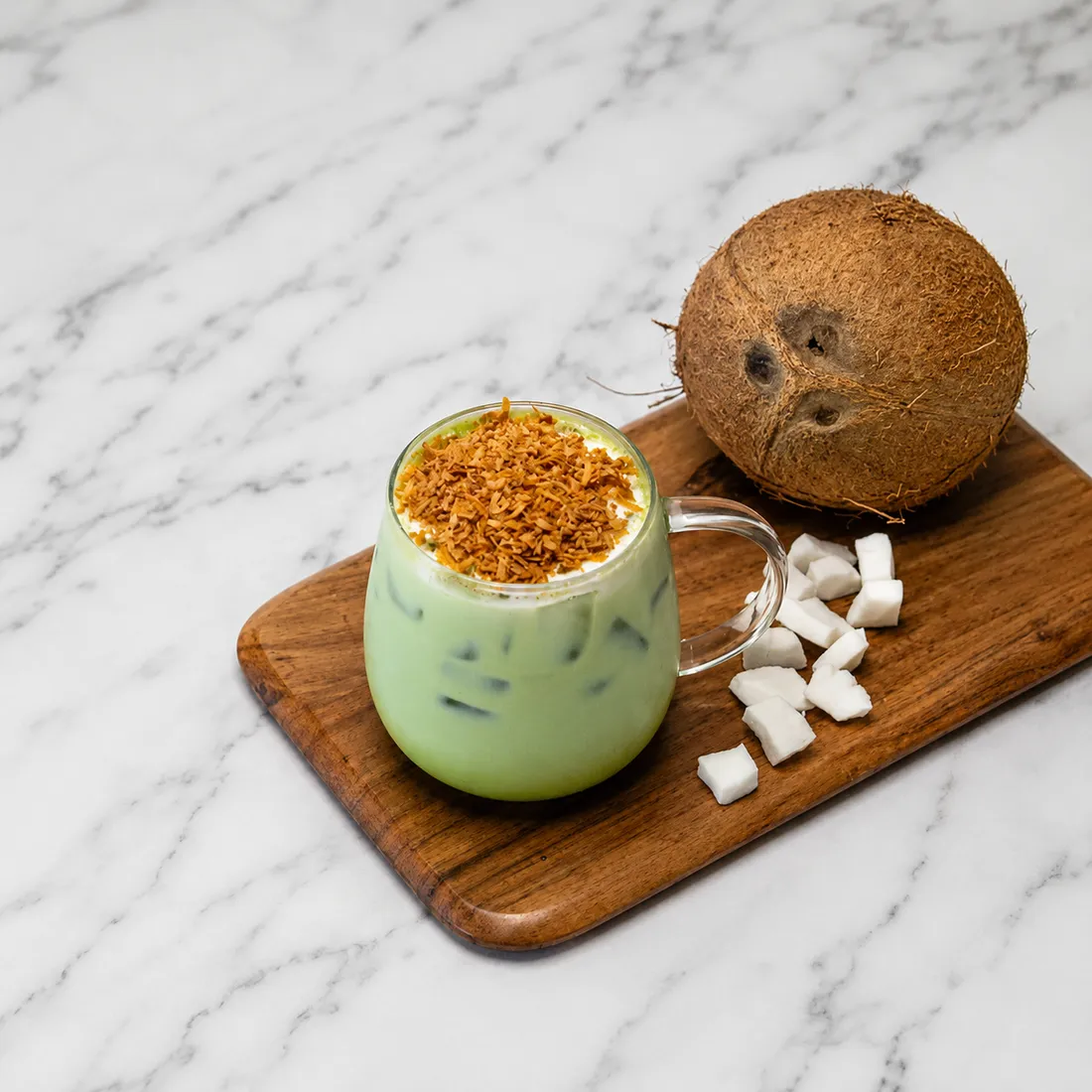 Iced Coconut Matcha